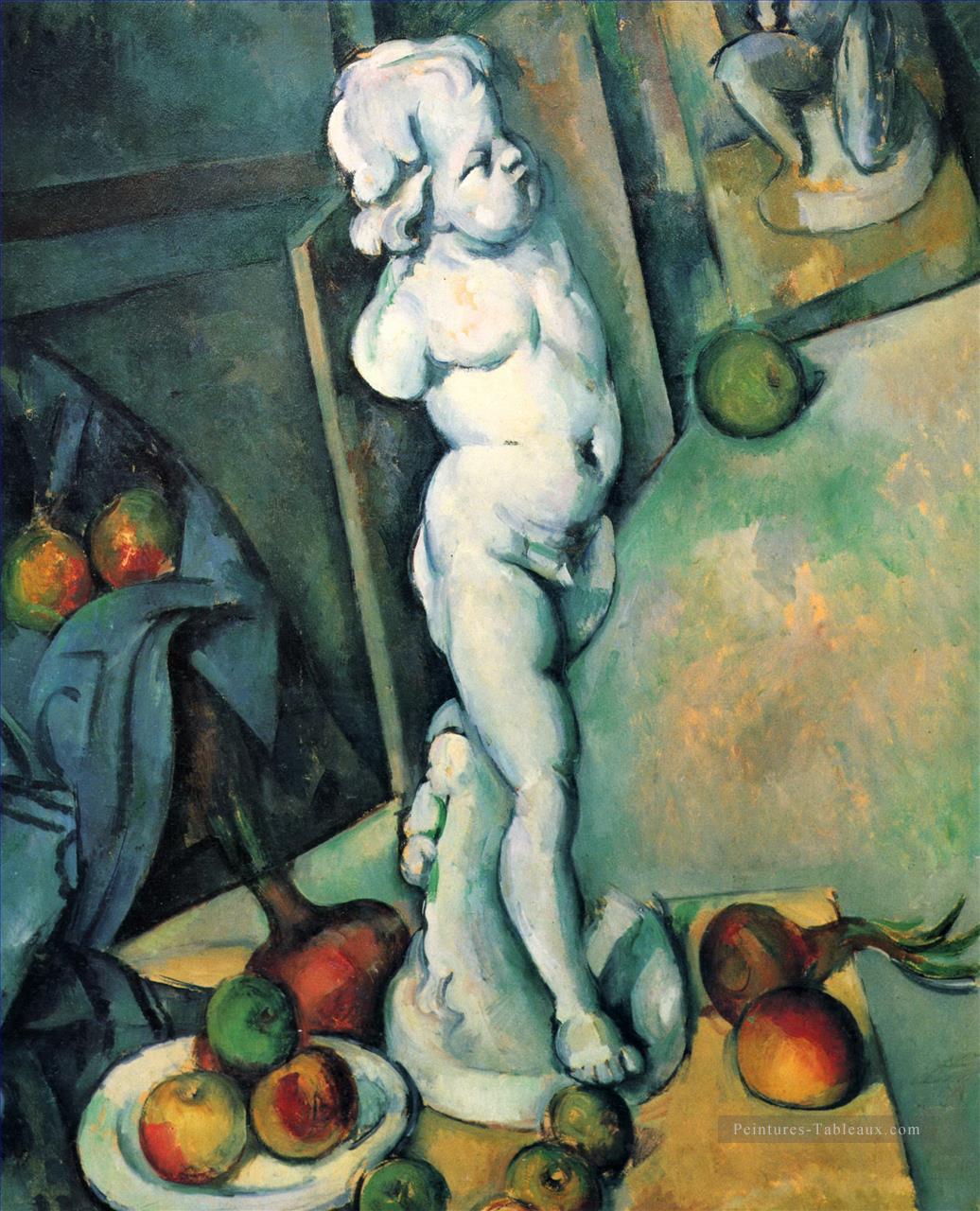 Nature morte avec Cupidon en plâtre Paul Cézanne Peintures à l'huile